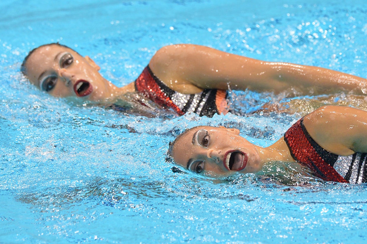 London Olympics Synchronized Swimming