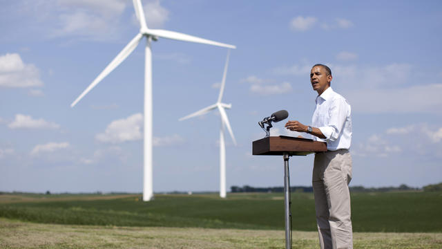 wind turbines, wind energy, renewable energy, obama 