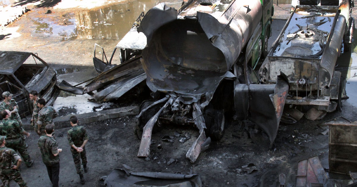 Hotel used by U.N. observers rocked by explosion in Damascus, Syria's ...