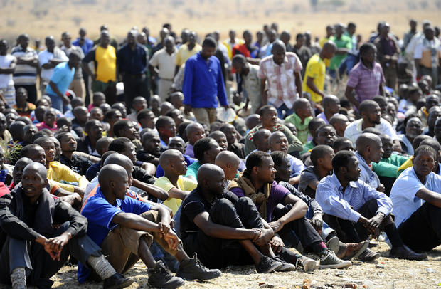 South Africa miners 