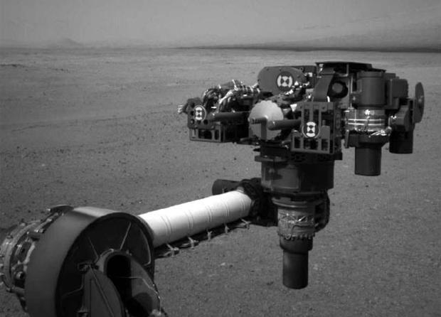 Mars rover Curiosity arm 