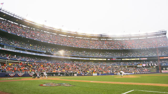 New York Mets' second baseman Kazuo Matsui comes in at the end of the half  inning as the Mets take on the Nationals who play their first game at Shea  Stadium in