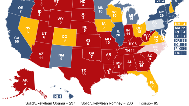 electoral college map 