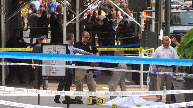 Shooting near Empire State Building (GRAPHIC IMAGES) 