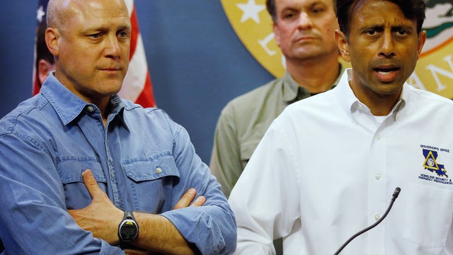 Mitch Landrieu, Bobby Jindal, louisiana, isaac 