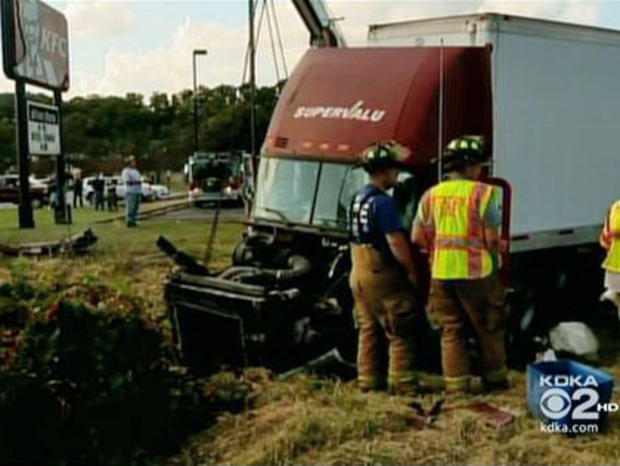 Harmar Township Tractor Trailer Accident 
