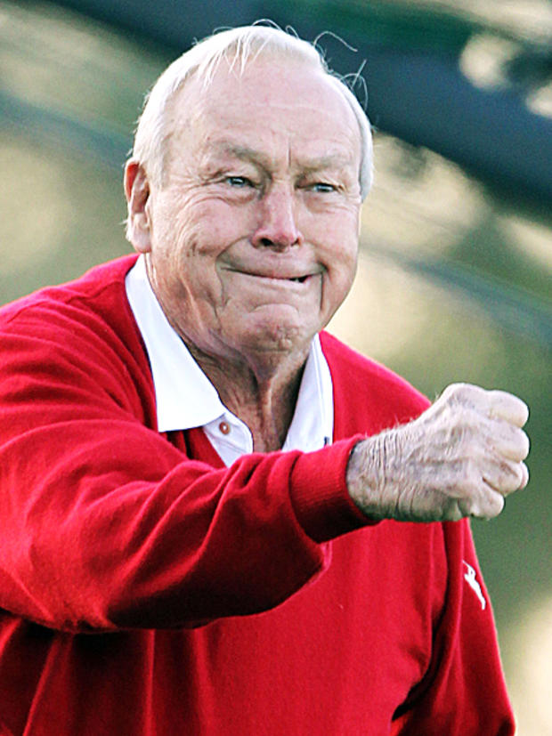 Golfer Arnold Palmer 
