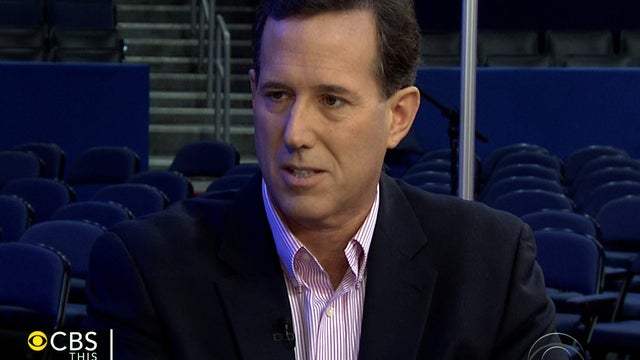 Rick Santorum on "CBS This Morning" 