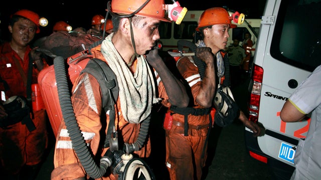 China mine explosion 