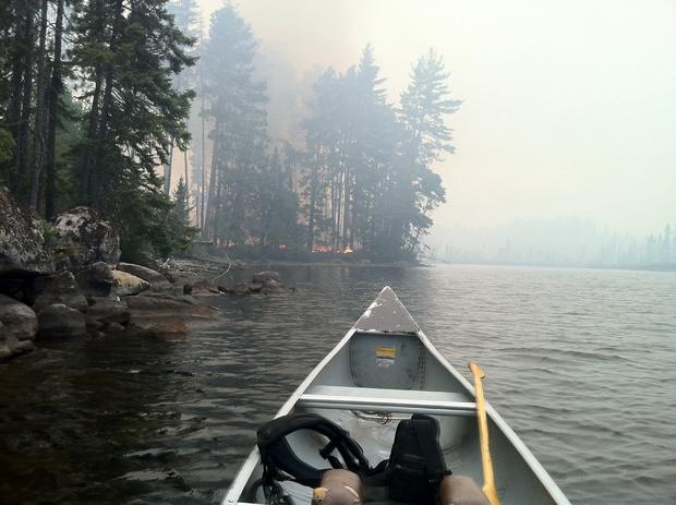 Wildfire, Cummings Lake 