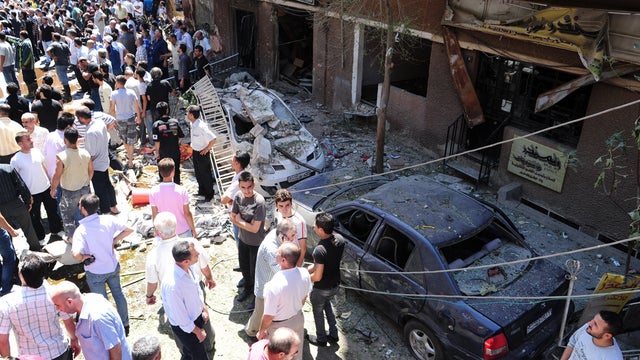 syria, car bomb, damascus 