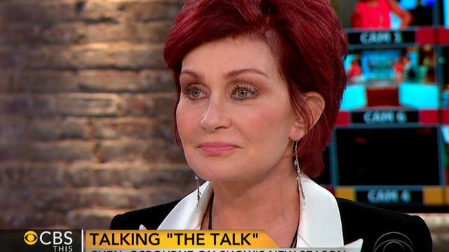 Sharon Osbourne on "CBS This Morning." 