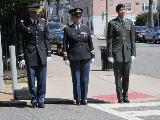 Lt. Sergio Suarez, Sgt. Norma Mojica, Spc. Jesse Espaillat 