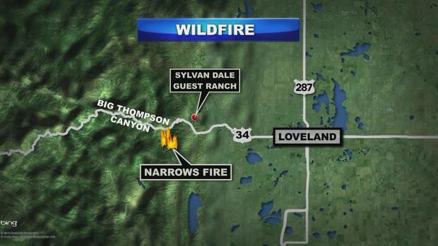 NARROWS FIRE MAP 
