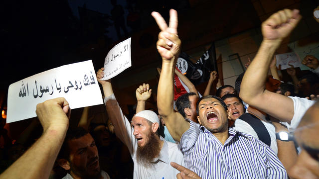 cairo, u.s. mebassy, protests, islamists, egypt 
