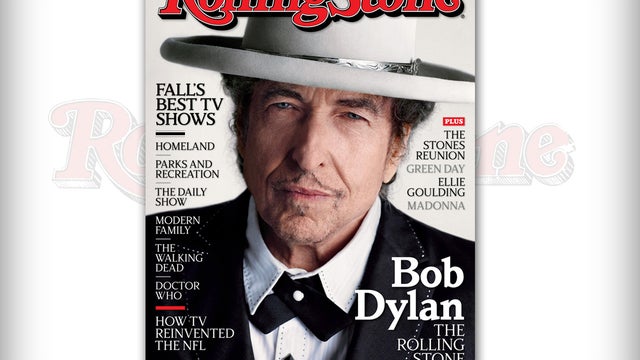 Publicity photo provided by Wenner Media LLC shows Bob Dylan on cover of Oct. 2012 issue of Rolling Stone 