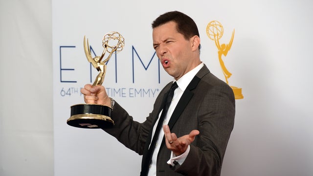 Jon Cryer in "enormous shock" over Emmy win 