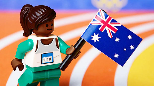Iconic Australian moments in LEGOs 