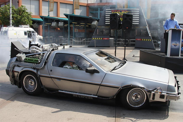 #1: The DeLorean from "Back to the Future" 
