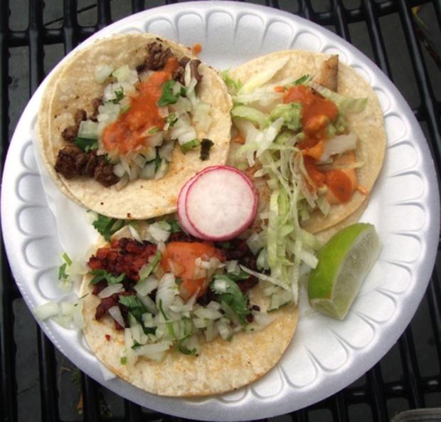 Tacos From El Chilango Taqueria 