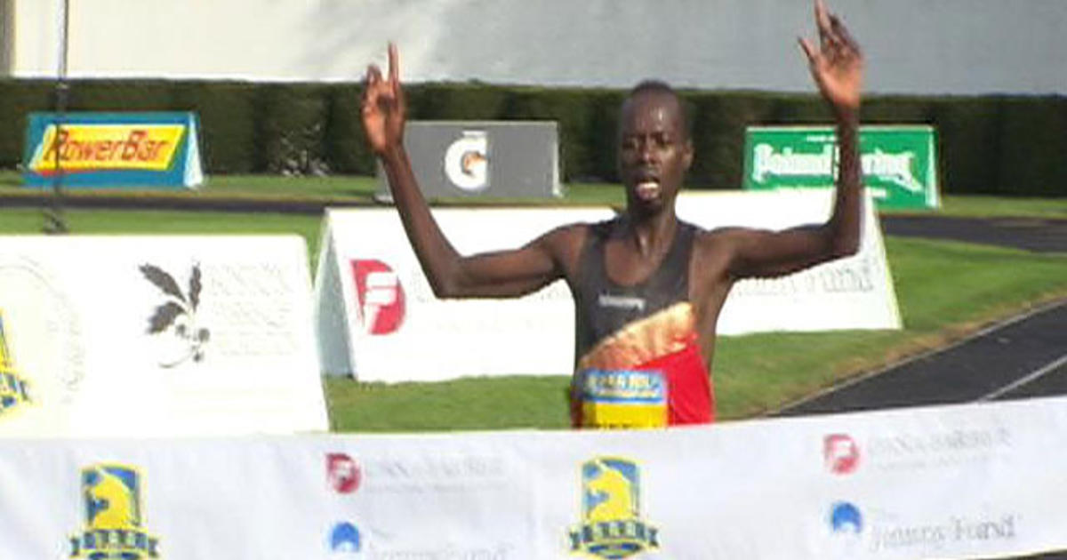 Kenya's Kiprono Sets Event Record At Boston Half Marathon CBS Boston