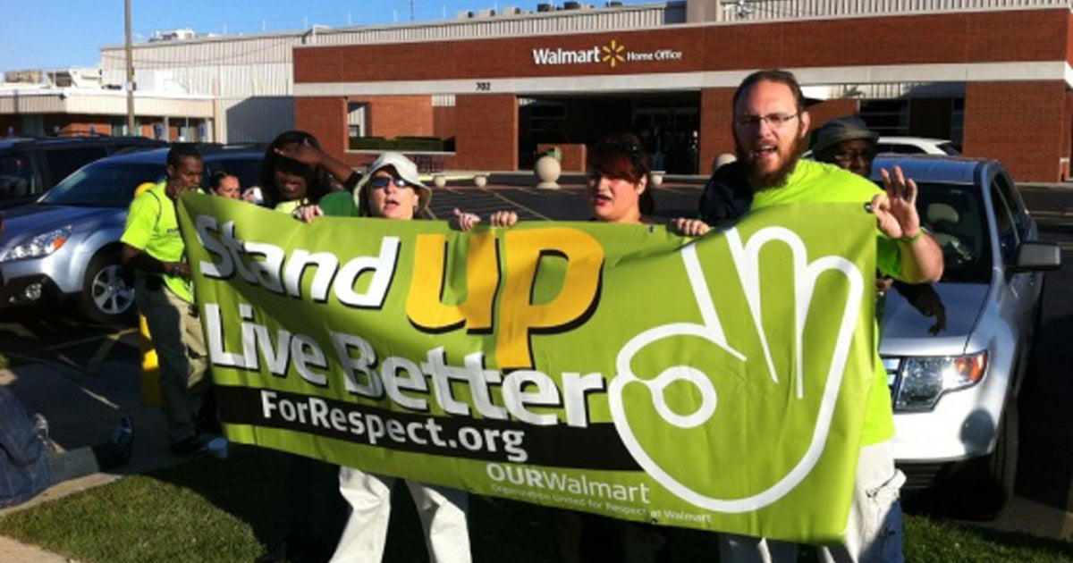 Walmart worker strikes spread across the country CBS News