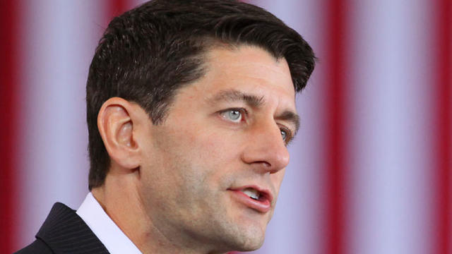 In this Oct. 8, 2012 file photo, Republican vice president candidate, Rep. Paul Ryan, R-Wis. speaks in Swanton, Ohio. Ryan is preparing for his debate against Vice President Joe Biden, a man who has been sparring over public policy since the Wisconsin con 