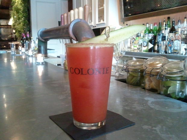 Beer Cocktail at Colonie 