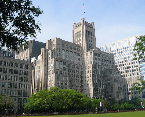 The Ward Building at the Northwestern University Feinberg School of Medicine in Chicago 