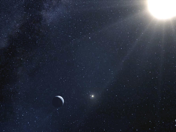 European researchers have detected a planet ÃƒÂ¢?? just slightly more massive than Earth ÃƒÂ¢?? orbiting very close to Alpha Centauri B, a sun-like star only 4.3 light-years from our Sun. 