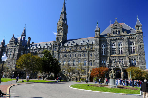 Healy Hall at Georgetown University in Washington 
