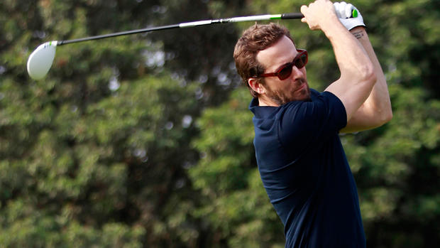 Stars hit the links at golf tournament 