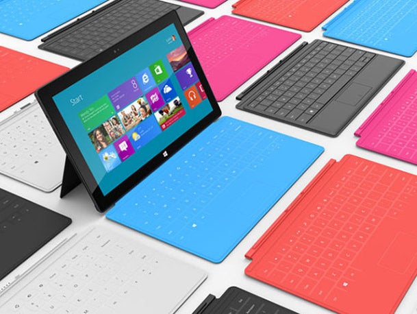 Microsoft's new Surface tablet goes on sale tomorrow. 