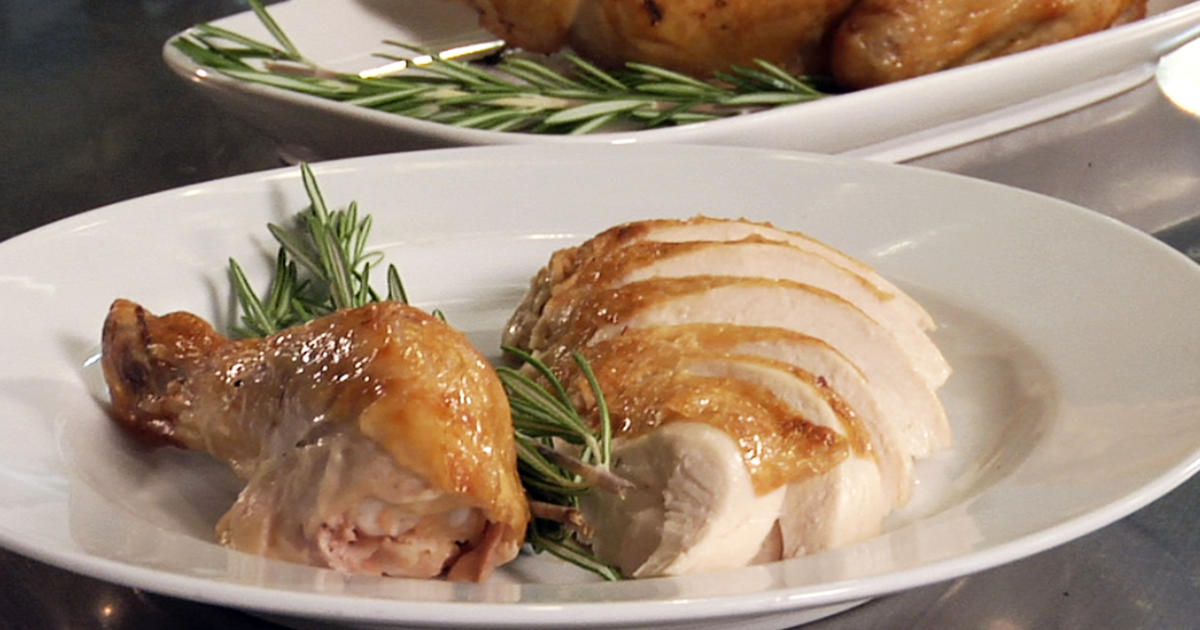 How to carve roast chicken - CBS News