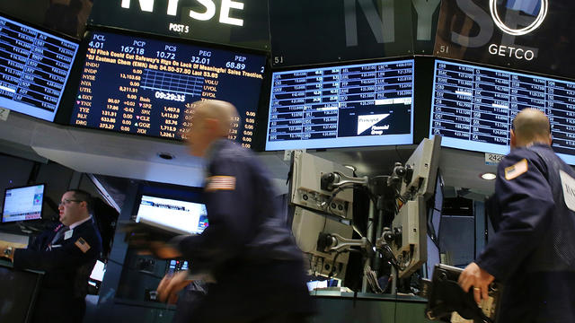 Traders work on the floor of the New York Stock Exchange Oct. 26, 2012, in New York City. 