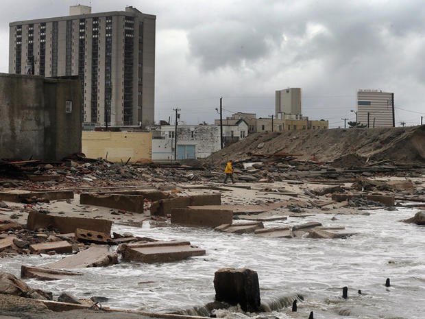 East Coast Begins To Clean Up And Assess Damage From Hurricane Sandy 