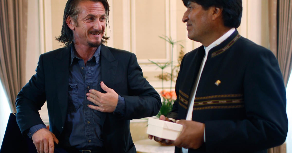 Sean Penn visits Bolivia