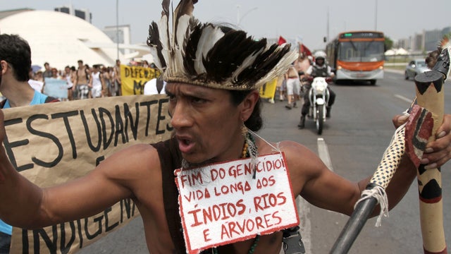 Guarani-Kaiowa, indians, brazil 