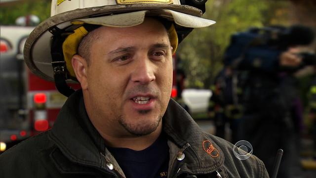 Frank Rich is an assistant fire chief in Moonachie, N.J., which was flooded terribly during superstorm Sandy. 