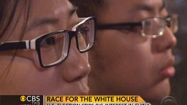 Chinese watching election closely 