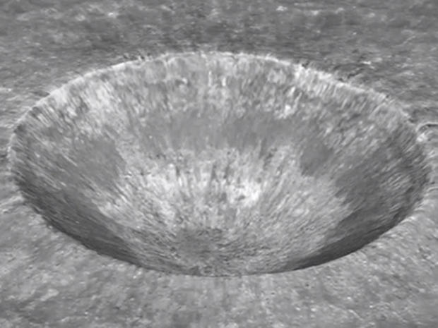 The moon's Linne Crater is young and beautifully preserved, providing scientists with a wealth of information about how craters form and evolve. 