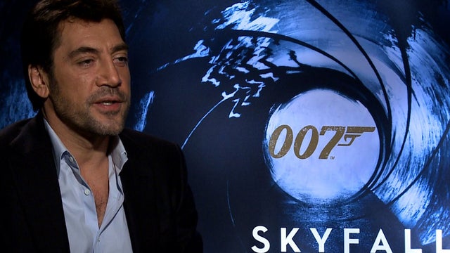 "Skyfall" star Javier Bardem on playing a Bond villain 
