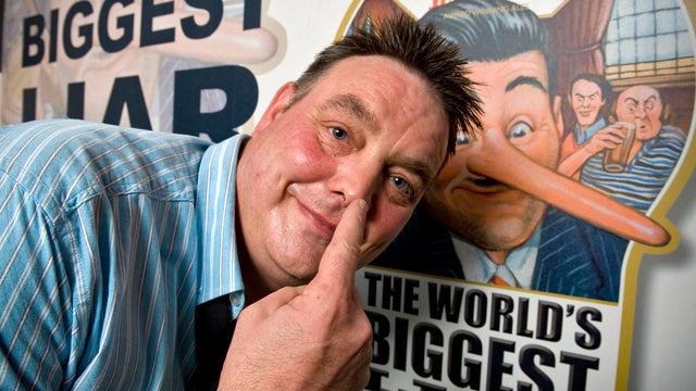 Glen Boylan, winner of the 2011 "World's Biggest Liar" competition 