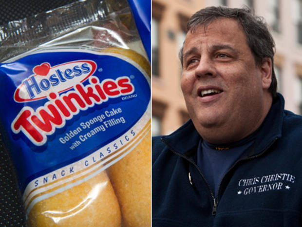 Twinkies, Gov. Chris Christie 