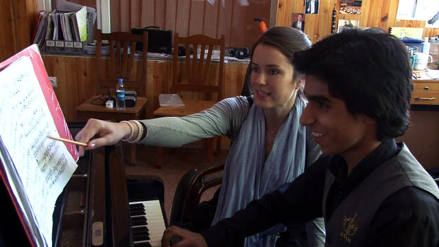 Afghanistan's only music school 