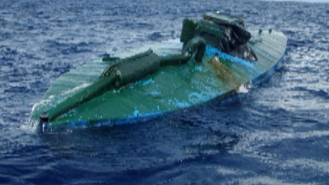 The mysterious "semi-submersible" 