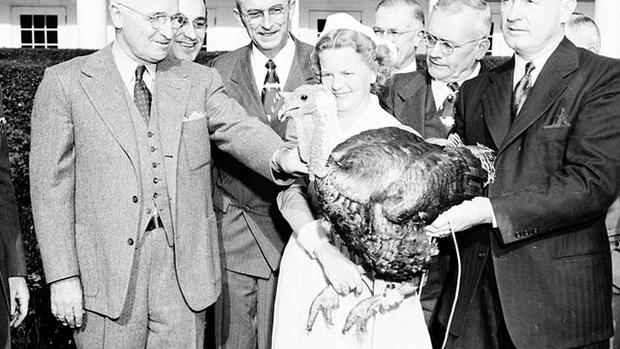 Thanksgiving turkeys pardoned by presidents 