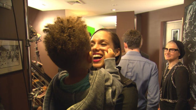 The song reflects her new role as mother of a toddler named Egypt.  