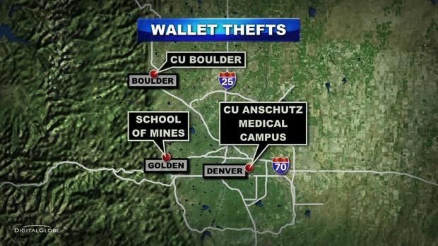 Wallet Theft Map 