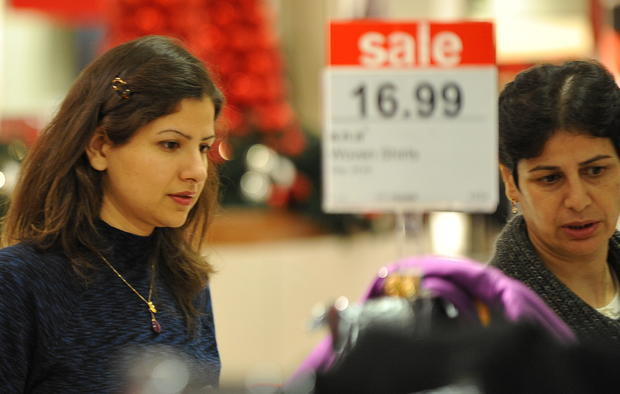 Shoppers look for "Black Friday" bargain 